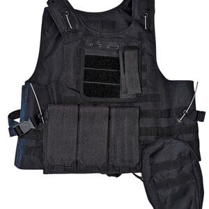 Military Tactical Vest Molle Airsoft Plate Carrier Outdoor Molle Combat Vest